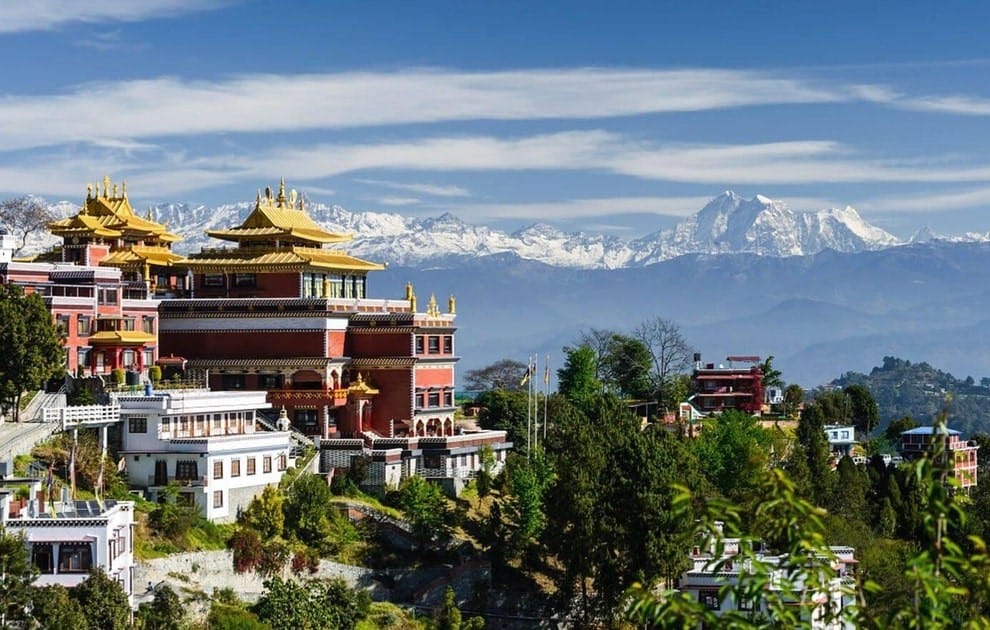 Sacred Spaces in Kathmandu: Exploring the Valley's Hidden Gems 1 Kathmandu , Nepal under the blue sky