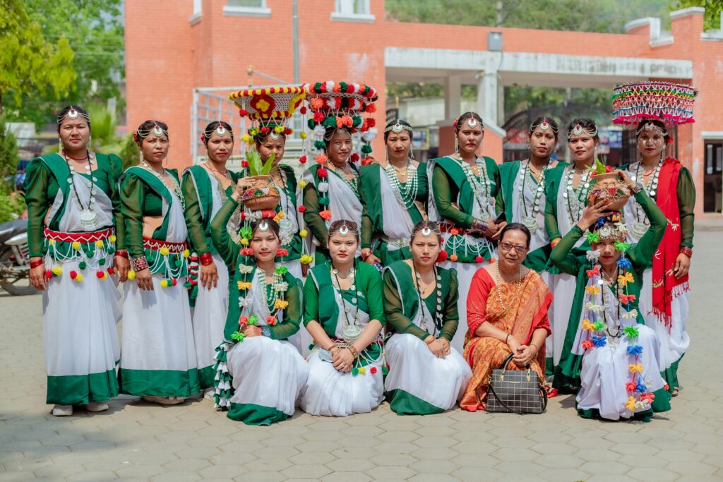 Lumbini Buddha birthplace tour 5 Photo by CP Khanal httpswww.pexels.comphotowomen wearing dresses 26873185